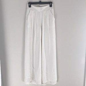 1 State White Wide Leg pants
